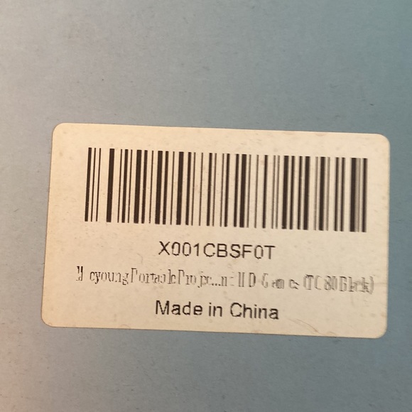 Electronic Mini Led projector high resolution. Specifications in photos - Picture 3 of 6